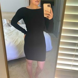 Express Long Sleeve Bodycon Dress
